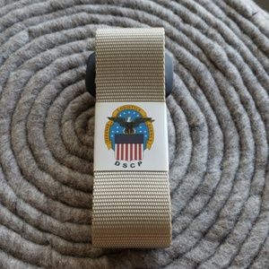 DSCP Rigger's belt in sand/tan.  Size adjustable.